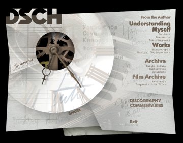 shostakovich DVD-ROM CD-ROM opening screen